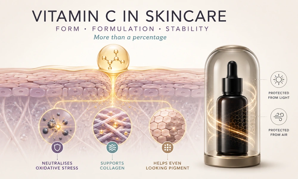 Vitamin C in Skincare: Why Formulation Matters More Than the Percentage